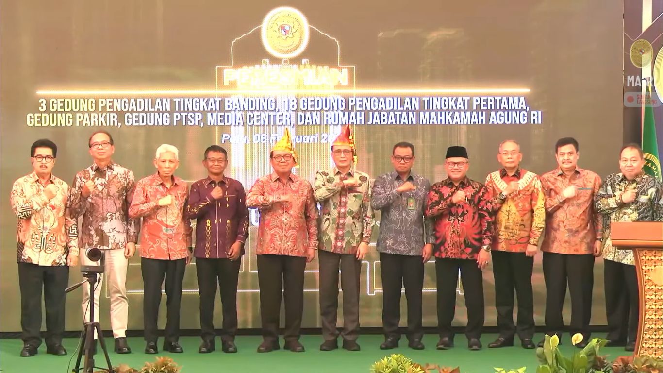 PTA Surabaya Ikuti Zoom Peresmian Gedung Pengadilan di Palu