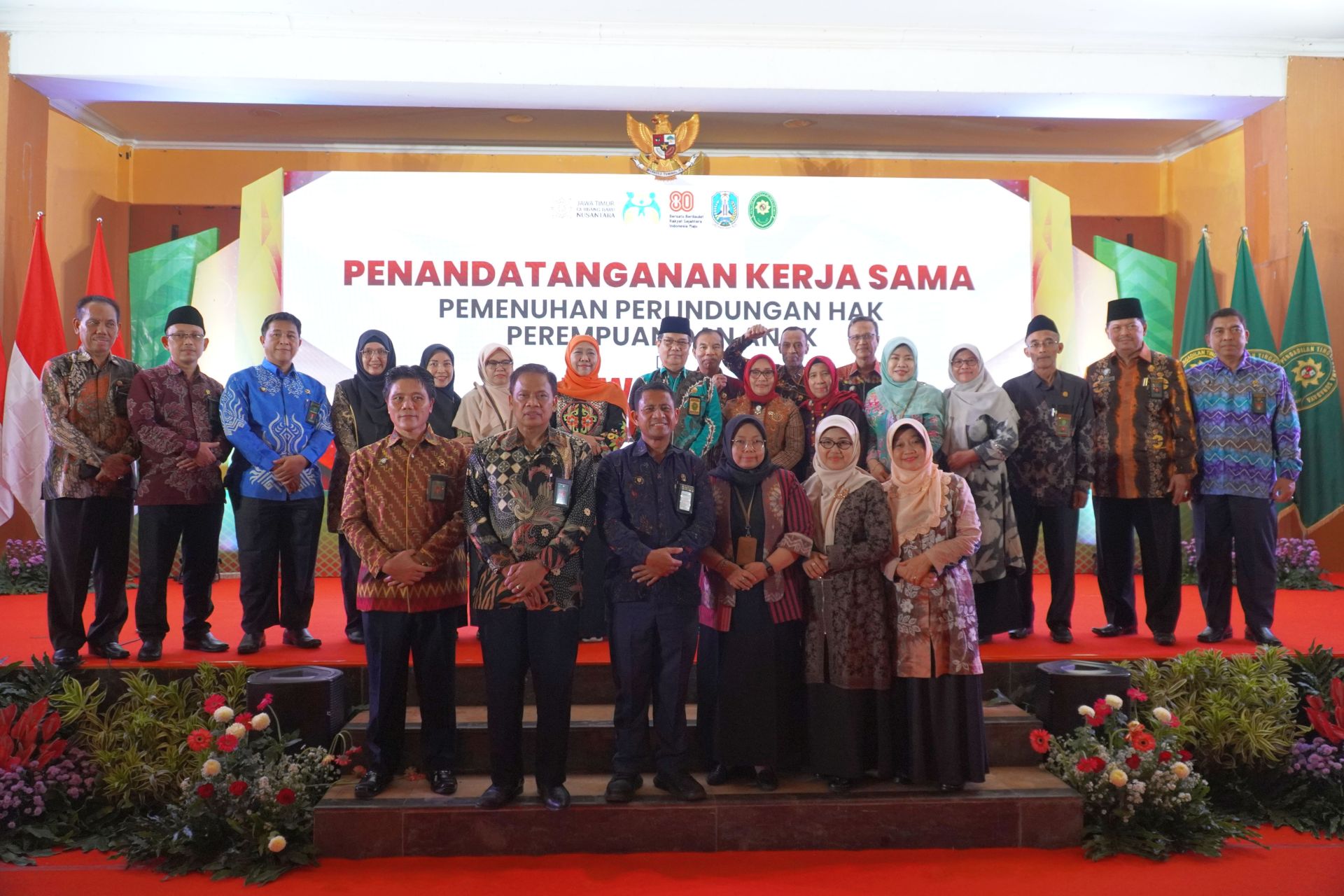 PTA Surabaya Gelar Penandatanganan Kerja Sama Se-Jawa Timur Bersama Menteri dan Gubernur