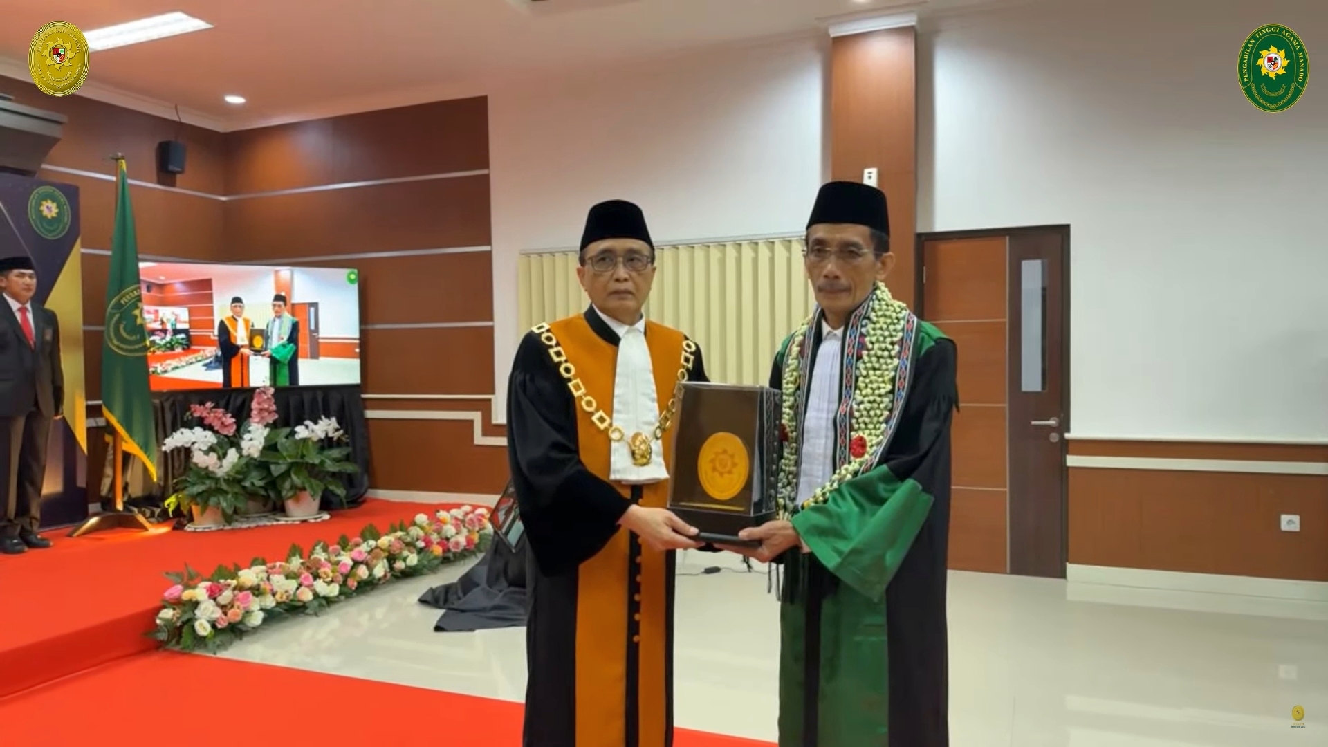 PTA Surabaya Ikuti Wisuda Purnabakti Ketua PTA Manado, Drs. H. M. Nahiruddin, S.H., M.H.