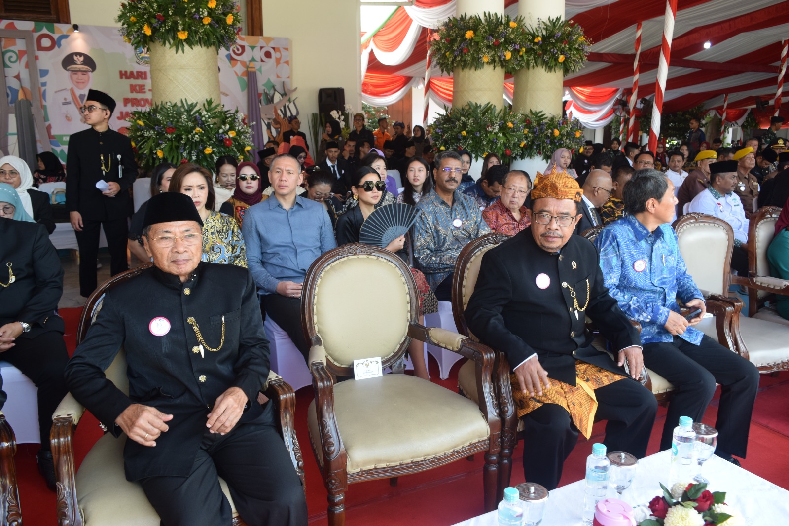 Hakim Tinggi PTA Surabaya Hadiri Upacara HUT ke-80 Provinsi Jawa Timur di Gedung Grahadi Surabaya