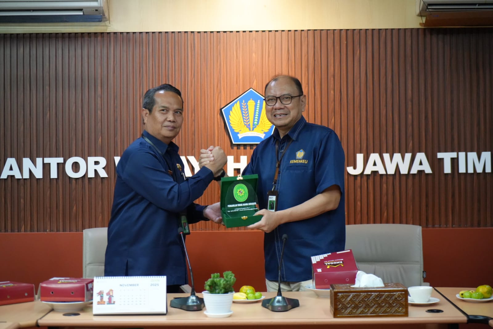 PTA Surabaya Lakukan Audiensi dengan DJKNL Kanwil Jawa Timur, Persiapkan MOU Kolaborasi Data.