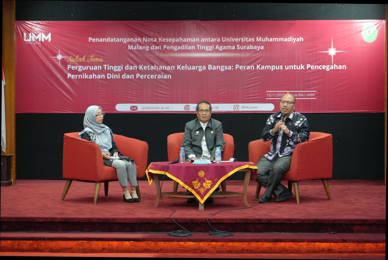 KPTA Surabaya Berikan Kuliah Tamu & Teken MOU Dengan UM Malang