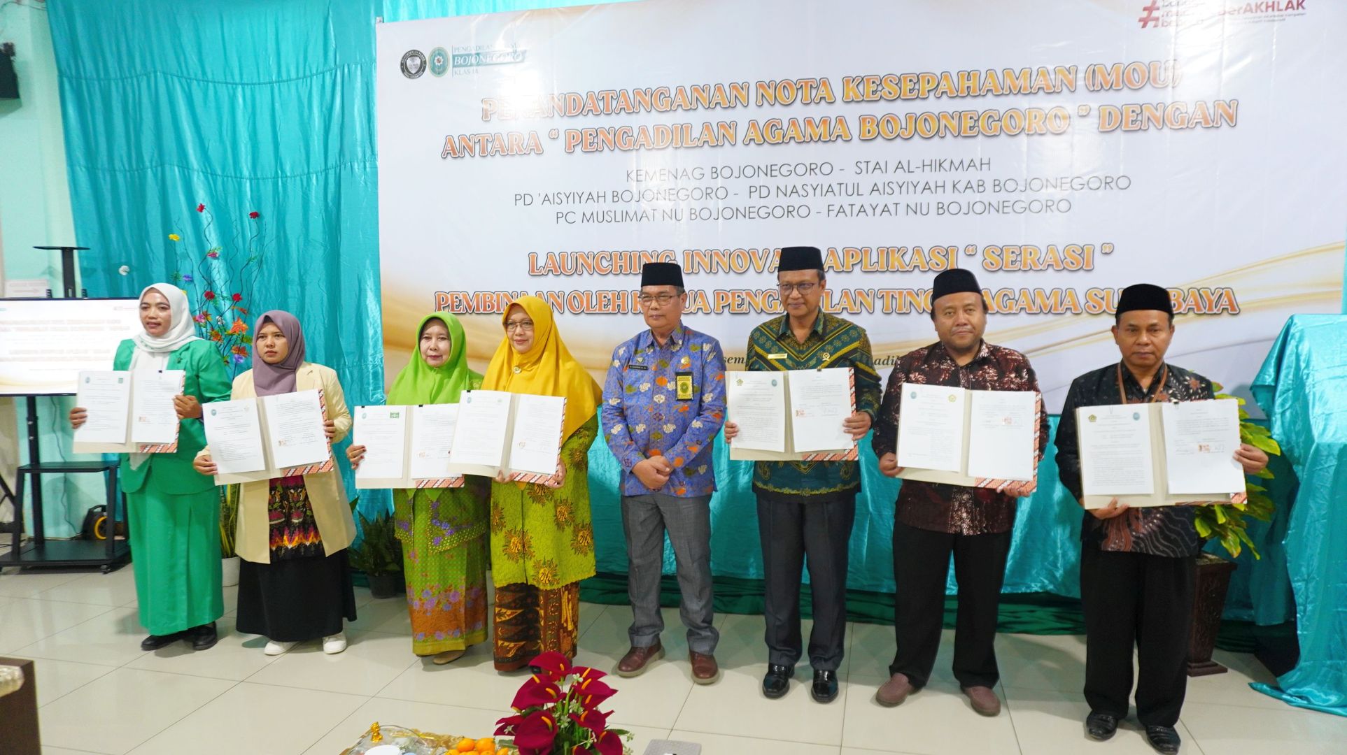 Progress Apik Pembangunan Gedung & Penandatanganan MoU, Kunjungan KPTA Surabaya di PA Bojonegoro Berjalan Produktif