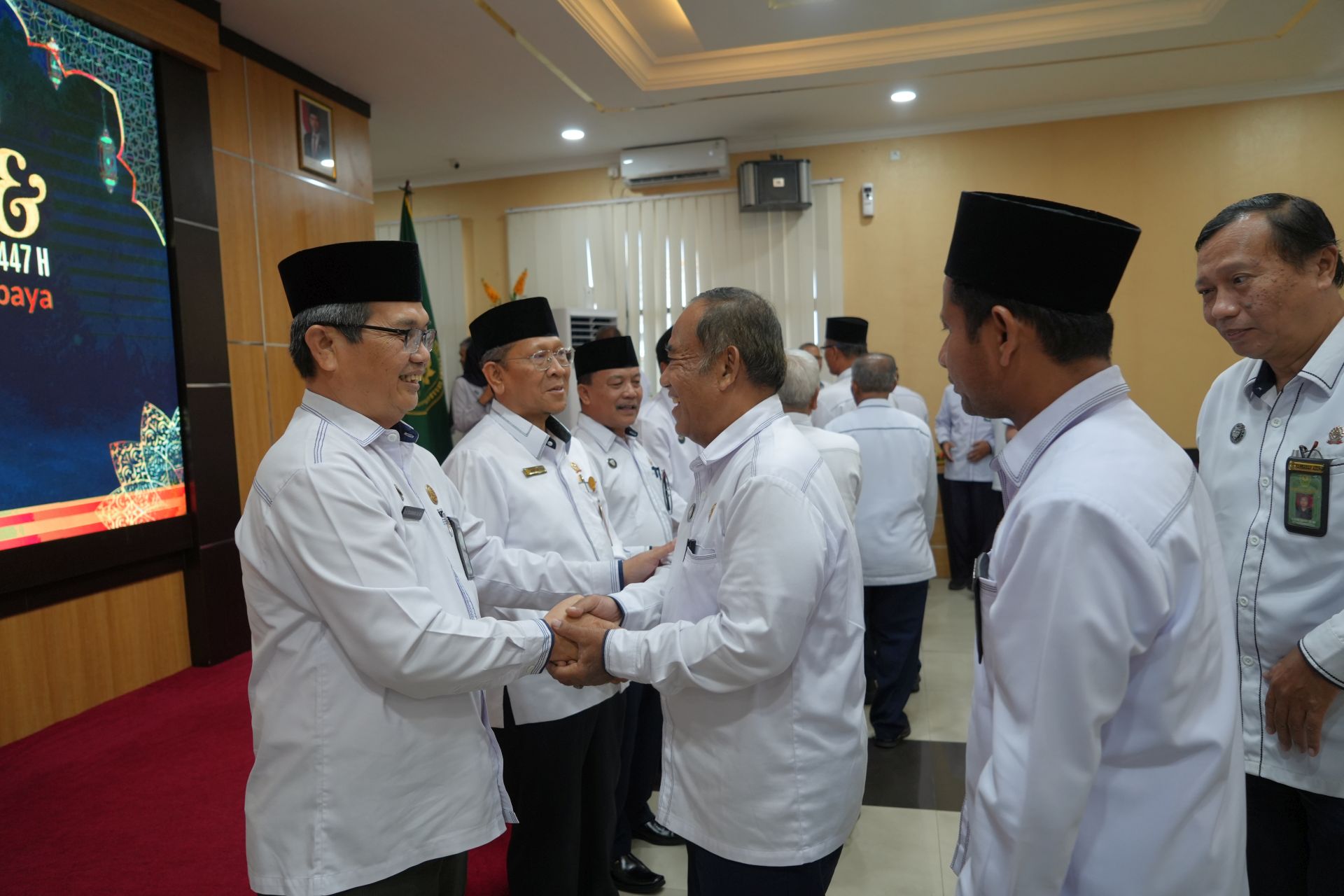 Tasyakuran Hakim Tinggi, Peringatan HUT IKAHI ke-73 dan Halal Bihalal PTA Surabaya Berlangsung Khidmat