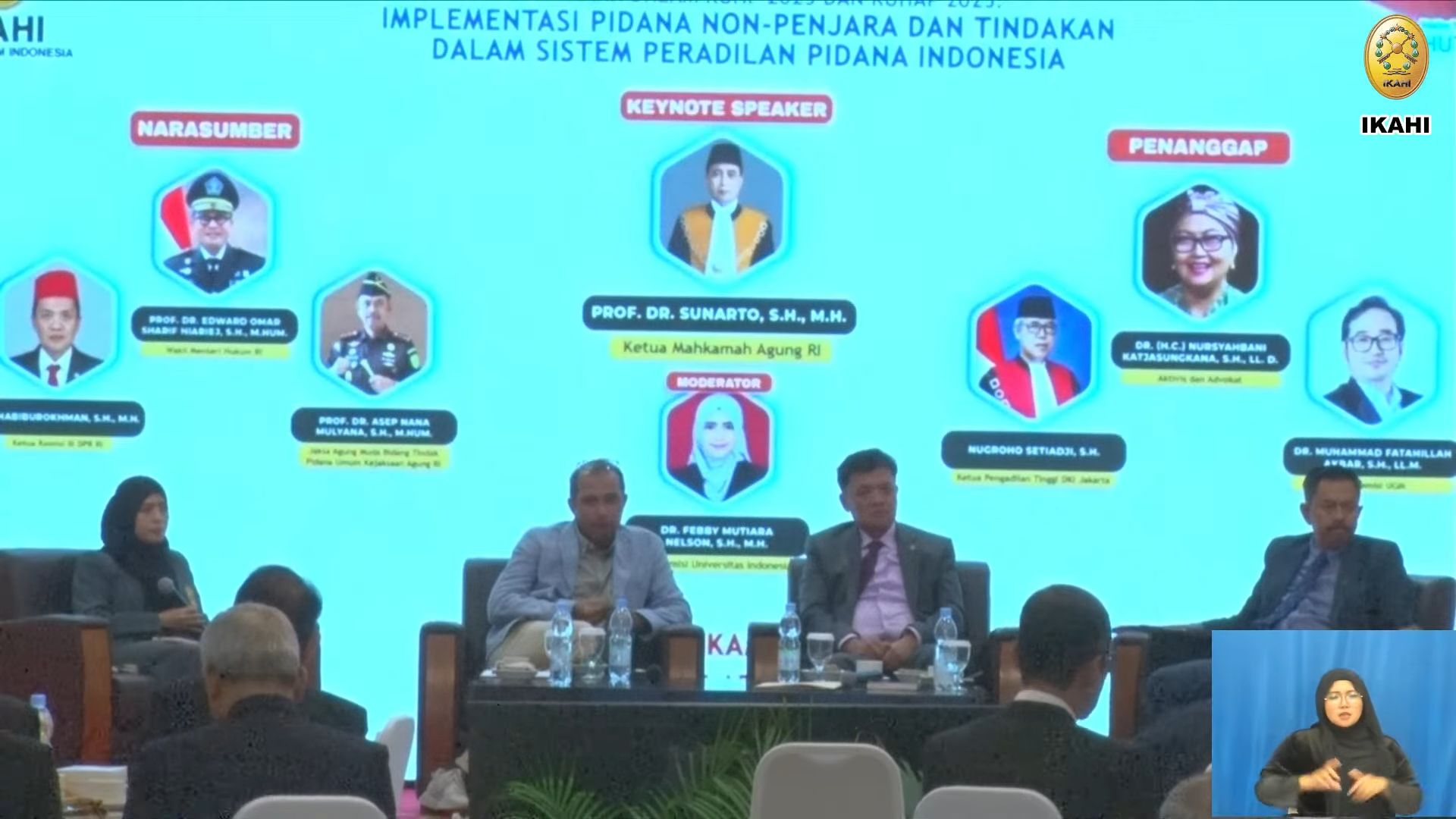 PTA Surabaya Ikuti Seminar Nasional HUT IKAHI ke-73, Dorong Implementasi Pemidanaan Nonpenjara yang Berkeadilan